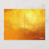 Red Gold Lanterns Rat Papier-Schnitt 2020 Postkart Postkarte (Rückseite)