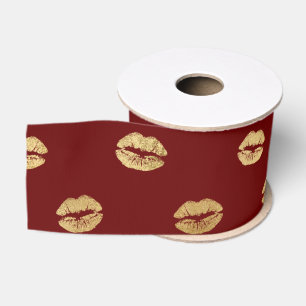 Red Gold Lips Ripsband