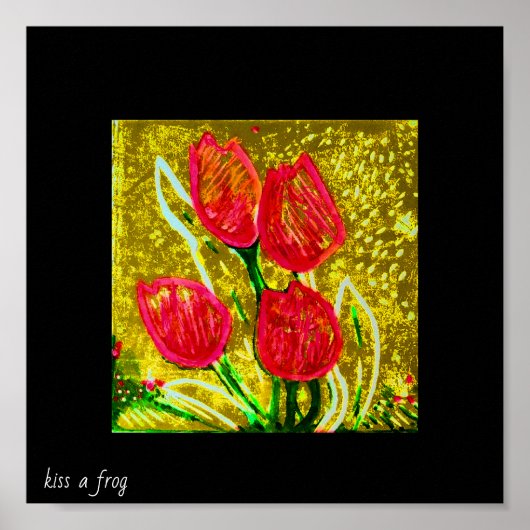 Red & Gold Poster (Vorne)