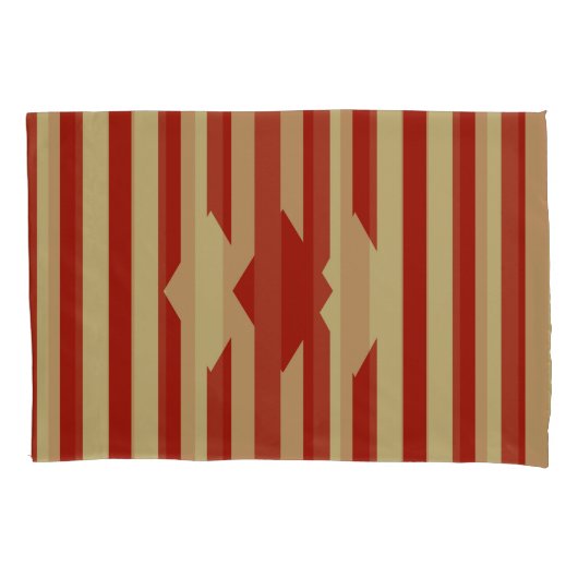Red Gold Reversible Kissenbezug (Vorderseite)