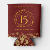 Red & Gold School College Class Dosenkühler (Vorderseite)