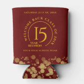 Red & Gold School College Class Dosenkühler (Rückseite)