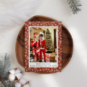 Red Gold Snowflake Snowboardverleihe Weihnachten i