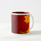 Red & Gold Tasse (VorderseiteRechts)