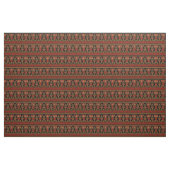 Red Gold und Black Art Déco Stoff (Yard (91,4 cm))