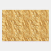 Red Gold weiße inspirierende Wörter Geschenkpapier Set (Vorderseite 3)