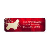 Red Gold Winter American Cocker Spaniel (Vorne)