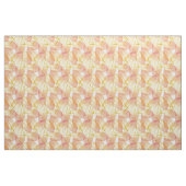 Red Gold Yellow Blätter Herbstsaison Muster Stoff (Yard (91,4 cm))