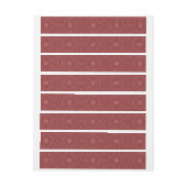 Red Gold Yellow Star Mandala (Bogen)