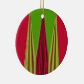 RED GOLDEN GREEN KERAMIKORNAMENT (Rechts)