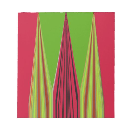 RED GOLDEN GREEN NOTIZBLOCK (Vorderseite)