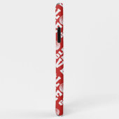 Red Golf Liebe Pattern Case-Mate iPhone Hülle (Hinten/Rechts)