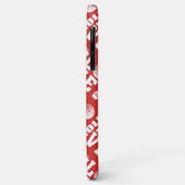 Red Golf Liebe Pattern Case-Mate iPhone Hülle (Hinten/Links)