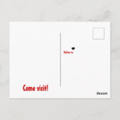 Red Gone South, Y'all Moving Postkarte (Rückseite)