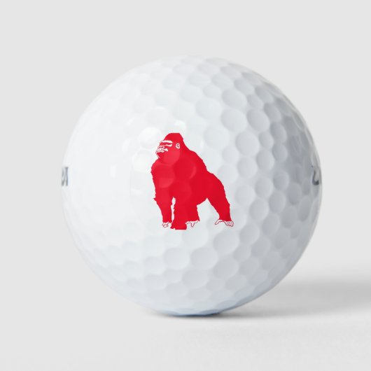 RED GORILLA GOLFBALL (Vorderseite)