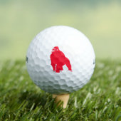 RED GORILLA GOLFBALL (Insitu T-Shirt)