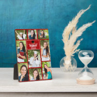 Red Graduate Collage Custom 2023 Abschluss Foto