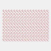 Red Graduation Cap Toss Geschenkpapier Set (Vorderseite 3)