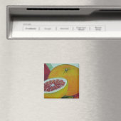 Red Grapefruit Kühlschrankmagnet (In Situ (Geschirrspüler))