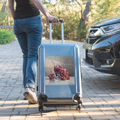 Red Grapes Still Life - from Original Oil Painting Aufkleber (Koffer Insitu)