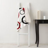 Red, Gray and Black Dots Sherpadecke (Beispiel)