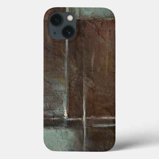 Red & Gray Brick Wall Case-Mate iPhone Hülle (Rückseite)