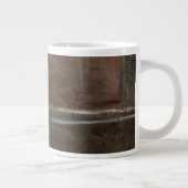 Red & Gray Brick Wall Jumbo-Tasse (Rechts)