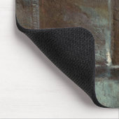 Red & Gray Brick Wall Mousepad (Ecke)