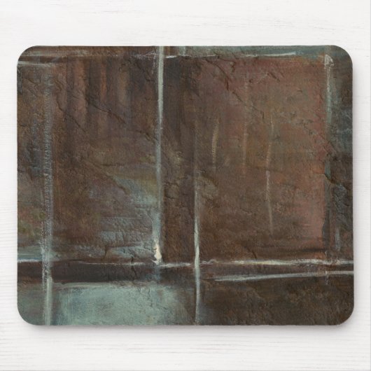 Red & Gray Brick Wall Mousepad (Vorne)