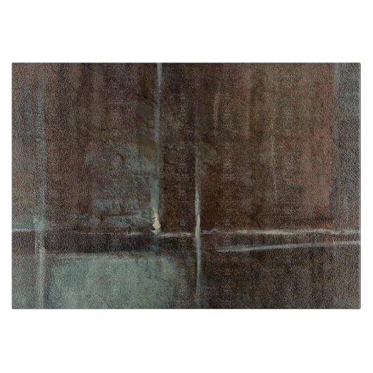 Red & Gray Brick Wall Schneidebrett (Vorderseite)