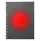 Red & Gray Focus Notizblock (Vorderseite)