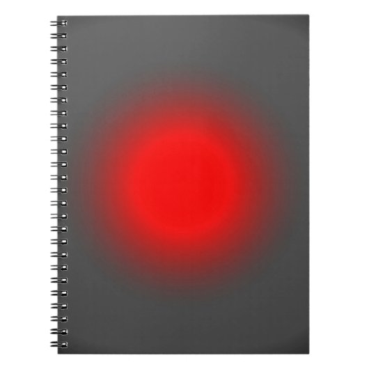 Red & Gray Focus Notizblock (Vorderseite)