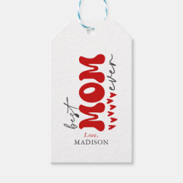 Red Gray Niedlich Best Mama jemals Geschenkanhänger