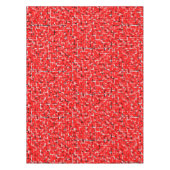 Red Gray White Black Tischdecke (Vorderseite)