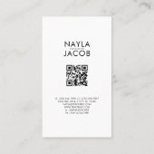 Red Green Apfel Frucht Muster Wasserfarbe Rustikal Visitenkarte (Rückseite)