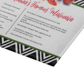 Red Green Black Italia Oma Custom Recia Schneidebrett (Ecke)