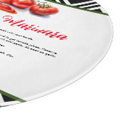 Red Green Black Nonna Custom Recia Schneidebrett (Ecke)