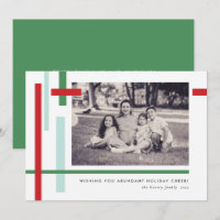 Red Green Blue Color Strips Moderne Weihnachten