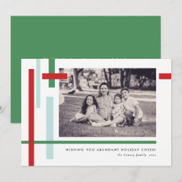 Red Green Blue Color Strips Moderne Weihnachten