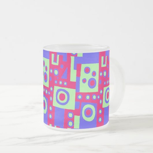 Red Green Blue Contructivism Mattglastasse (VorderseiteRechts)