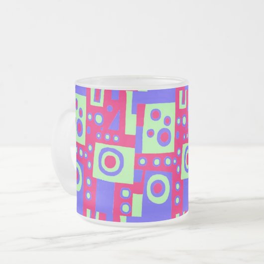 Red Green Blue Contructivism Mattglastasse (Vorderseite Links)