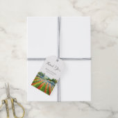 Red Green Blue Vineyard Geschenkanhänger (Mit Garn)