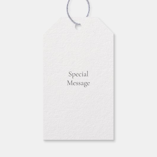 Red Green Blue Vineyard Geschenkanhänger (Rückseite)