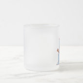 Red Green Blue White Christmas Snowman Mattglastasse (Mittel)