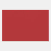 Red Green Buffalo Karierter Weihnachtsurlaub Geschenkpapier Set (Vorderseite 2)