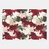 Red Green Camo Birthday Geschenkpapier Set (Vorderseite 2)