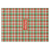 Red Green Checkered Tablecloth Traditional Style Tischdecke (Vorderseite (Horizontal))