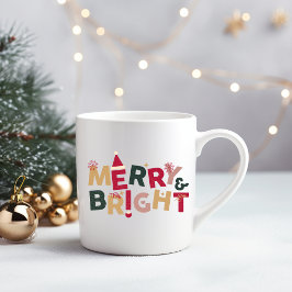 Red Green Cheful und Shiny Weihnachtskaffee Tasse