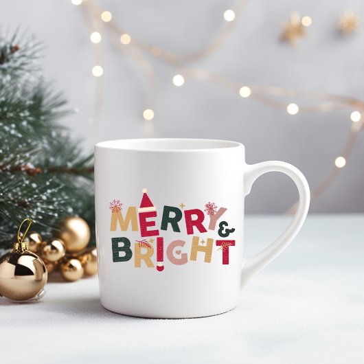 Red Green Cheful und Shiny Weihnachtskaffee Tasse
