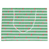 Red & Green Chile Pepper Pattern Große Geschenktüte (Vorderseite)